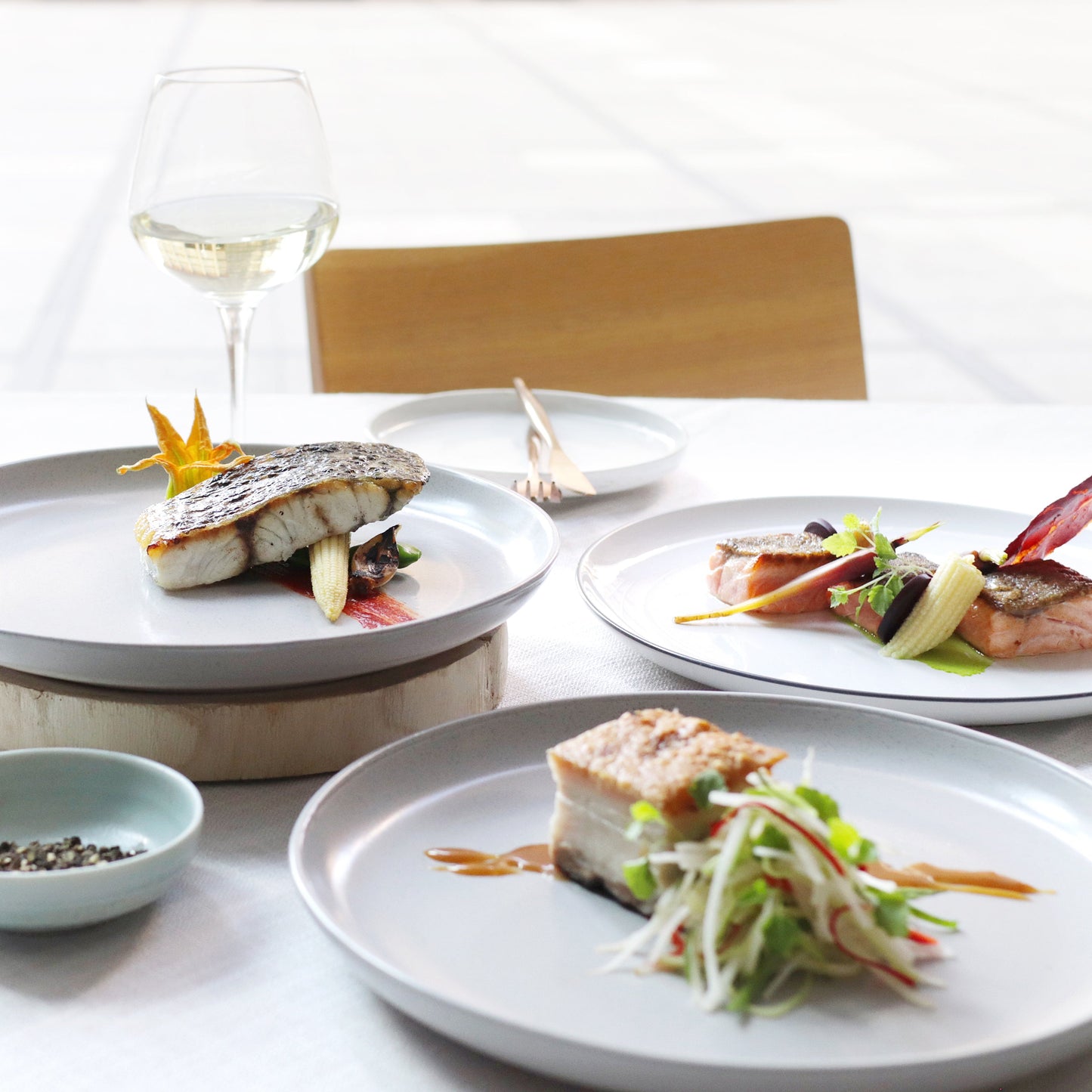 Classic Three-Course Sit Down Menu
