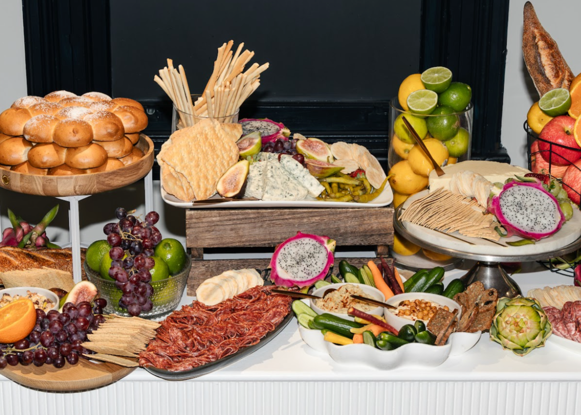Cheese & Charcuterie Grazing Table