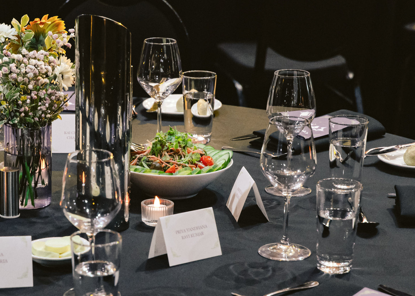 Classic Three-Course Sit Down Menu